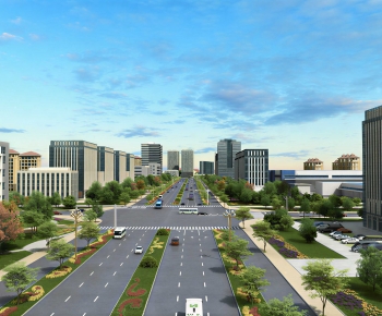 Modern Architectural Bird's-eye View Planning-ID:661537898