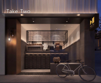 Modern Facade Element-ID:183548927