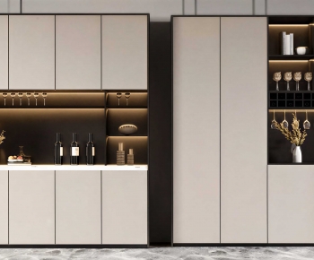 Modern Wine Cabinet-ID:507810126