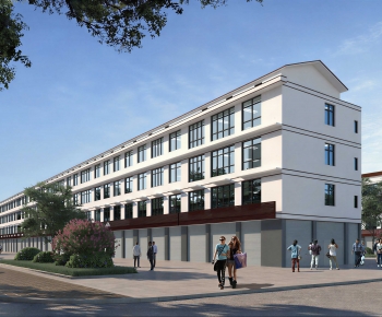 Modern Residential Building-ID:204770091