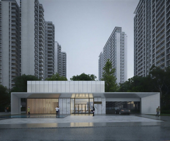 Modern Facade Element-ID:263856897