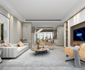 Modern A Living Room-ID:531528006