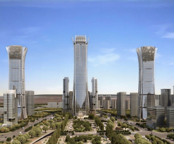 Modern Architectural Bird's-eye View Planning-ID:893475061