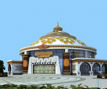Modern Building Appearance-ID:295129063