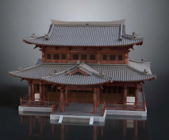 Chinese Style Ancient Architectural Buildings-ID:287811048