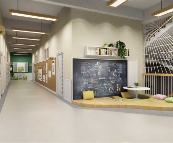 Modern Children's Kindergarten-ID:854930922