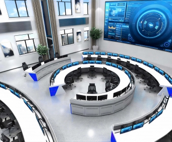 Modern Exhibition Hall-ID:172398096