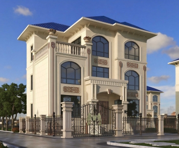 European Style Detached Villa-ID:886203056