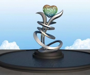 Modern Sculpture Sketch-ID:642699009