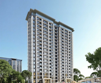Modern Residential Building-ID:186579244