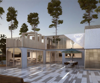 Modern Courtyard/landscape-ID:920553922