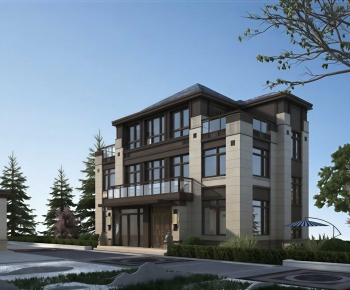 New Chinese Style Detached Villa-ID:874739896