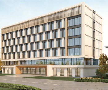 Modern Appearance Of Commercial Building-ID:133647926