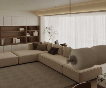 Modern A Living Room-ID:692145111