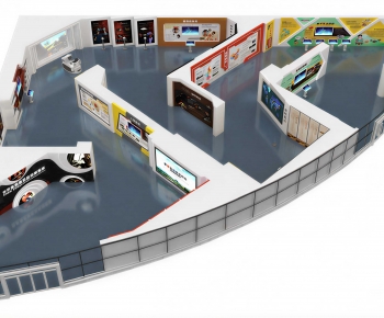 Modern Exhibition Hall-ID:954175958