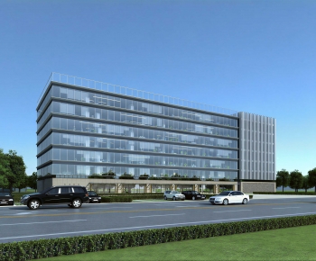 Modern Building Appearance-ID:347342975