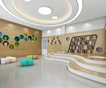 Modern Children's Reading Room-ID:706449999
