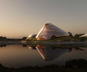 Modern Architecture Of Artistic Style-ID:191242939