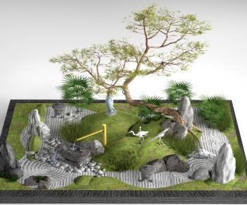 New Chinese Style Courtyard/landscape-ID:254046929