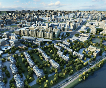 Modern Architectural Bird's-eye View Planning-ID:479271899