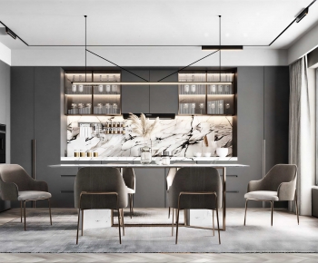 Modern Dining Room-ID:757787947