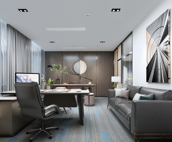 Modern Manager's Office-ID:587426909