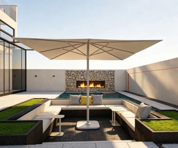 Modern Courtyard/landscape-ID:139698038