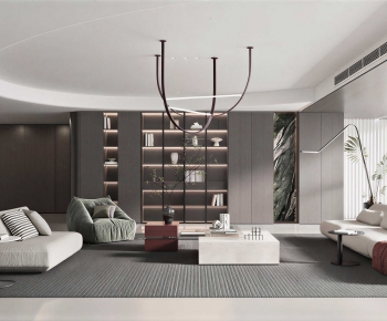 Modern A Living Room-ID:797633891