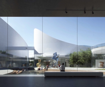 Modern Architecture Of Artistic Style-ID:665391928