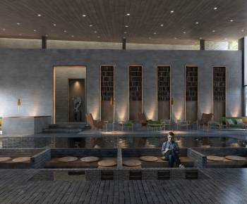 New Chinese Style Reception Hall-ID:744604111
