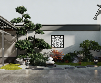 New Chinese Style Courtyard/landscape-ID:784588109