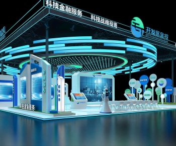 Modern Exhibition Hall-ID:777833942