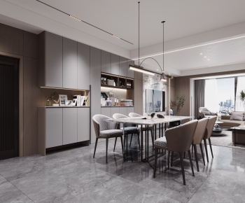 Modern Dining Room-ID:216109049