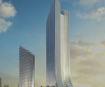 Modern Appearance Of Commercial Building-ID:502968072