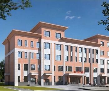 Modern Public Building-ID:745754001