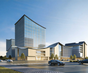 Modern Appearance Of Commercial Building-ID:452362069