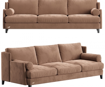 Modern Three-seat Sofa-ID:473618034