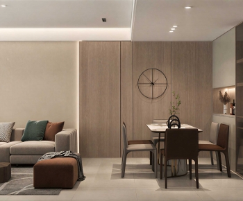 Modern A Living Room-ID:751092915