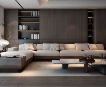 Modern A Living Room-ID:382559388