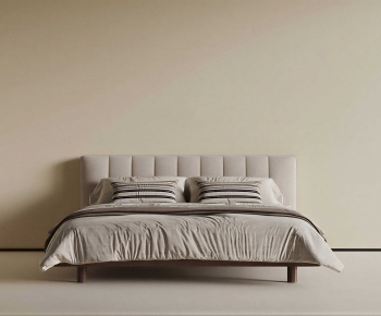 Modern Double Bed-ID:889203075