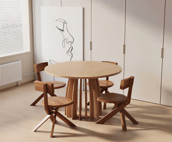Modern Dining Table And Chairs-ID:403453115