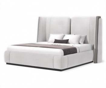 Modern Double Bed-ID:579848055