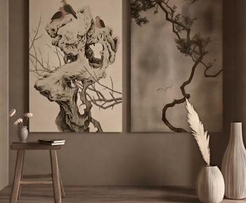 Wabi-sabi Style Painting-ID:136591919