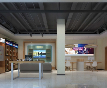 Modern Exhibition Hall-ID:371913915