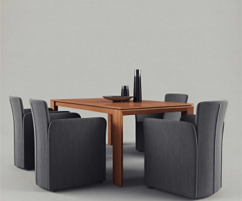 Modern Dining Table And Chairs-ID:383846045