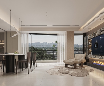 Modern A Living Room-ID:947176933