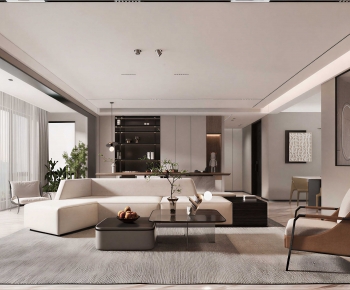 Modern A Living Room-ID:598028901