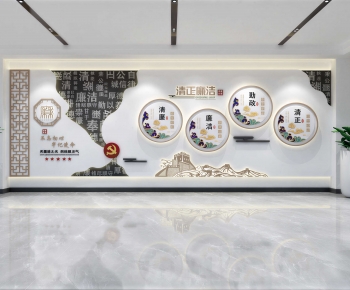 New Chinese Style Exhibition Hall-ID:263318064