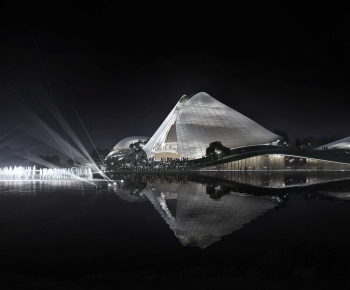 Modern Architecture Of Artistic Style-ID:293509016