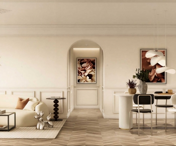 Modern A Living Room-ID:848660954